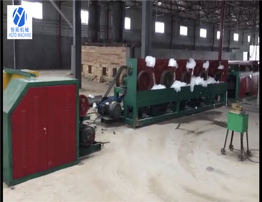 Su Deposu ISO Kasnak Tel Çekme Makinesi Dikey Çıkış Çapı 0.8-2mm