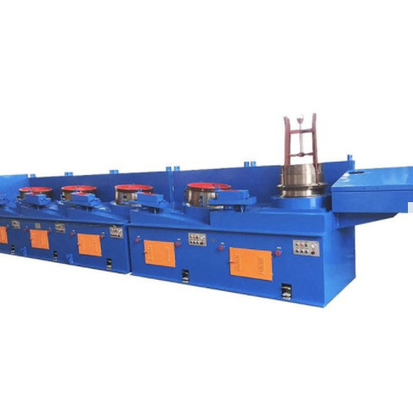 Karbon Çelik Tel Düz Çizgi Çekme Makinesi Ters Motor