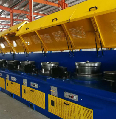 Düşük Karbonlu Çelik İçin Yüksek Hızlı 2mm Kasnak Tel Çekme Makinesi