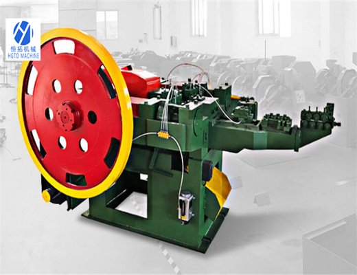 İmalat Çelik Otomatik Çivi Yapma Makinesi HGTO Çok Amaçlı 1.5kw