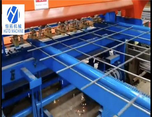 Darbeye Dayanıklı Kaynaklı Hasır Makinesi Çok Sahneli Tel 12mm Yapımı
