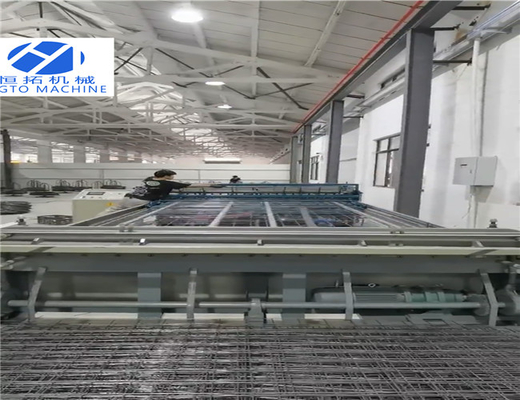 Piliç Hasır İçin Plc 50*50 Mm Kaynaklı Hasır Makinesi