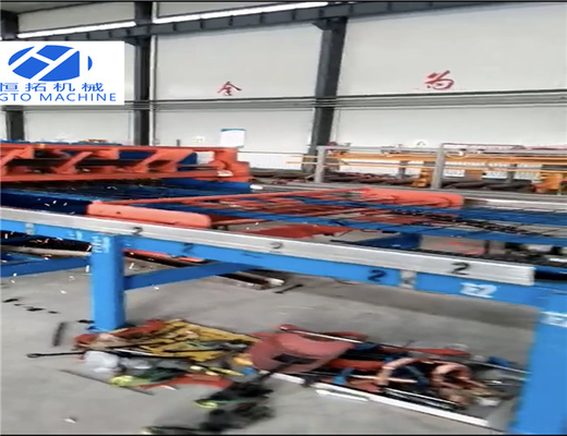 Darbeye Dayanıklı Kaynaklı Hasır Makinesi Çok Sahneli Tel 12mm Yapımı