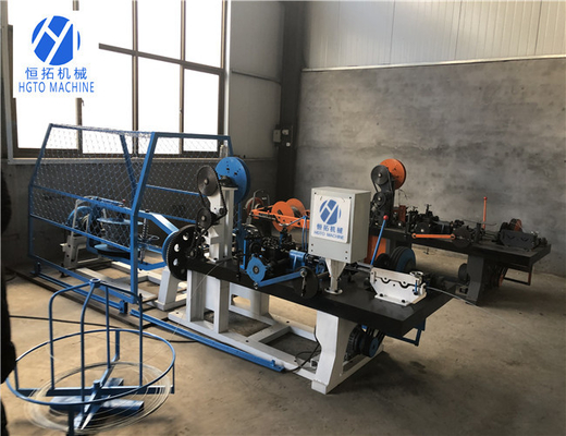 Jiletli Galvanizli Dikenli Tel Çit Yapma Makinesi Korozyon Önleyici