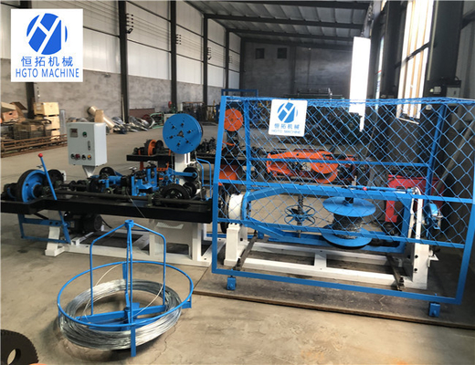 Tam Otomatik Dikenli Tel Üretim Makinası 3kw Motor
