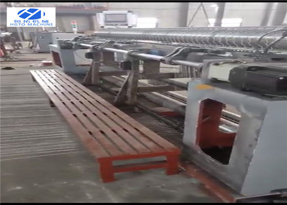 Büyük Örgü Boyutu ile 2500mm Altıgen Tel Örgü Makinesi Cnc Ters Tip Dokuma