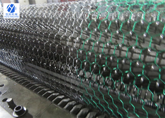 Tavuk Kafesi Gabion Kutusu Yapma Makinesi Plc Ters Motor