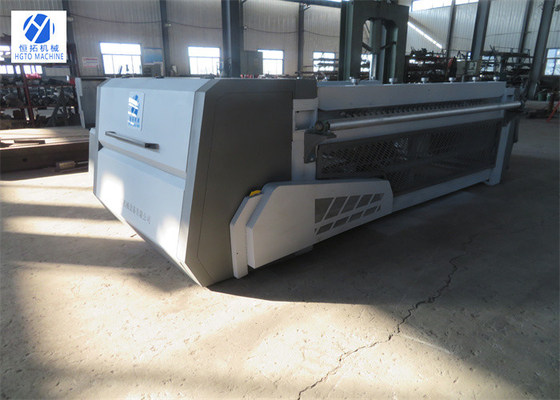 Korozyon Önleyici Tel Balık Ağı Yapma Makinesi 50x70mm PLC Kontrolü