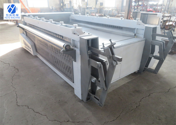 40mm 7.5kw Altıgen Örgü Dokuma Makinesi, UV Stabilize Balık Ağı Makinesi