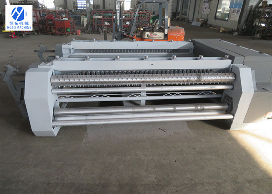 Korozyon Önleyici Tel Balık Ağı Yapma Makinesi 50x70mm PLC Kontrolü