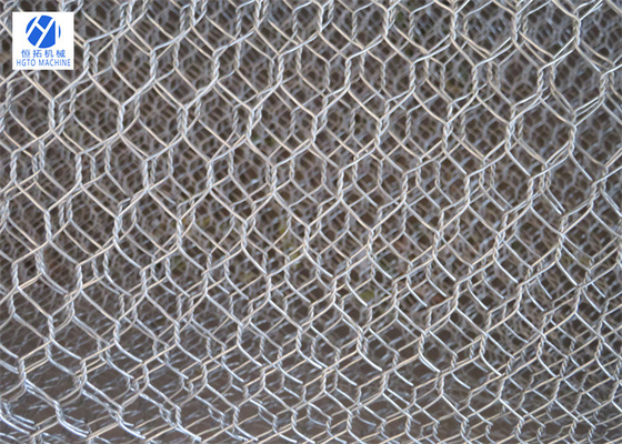 Hafif Yağa Dayanıklı Altıgen Gabion Mesh, Sıcak Daldırma Galvanizli Altıgen Ağ