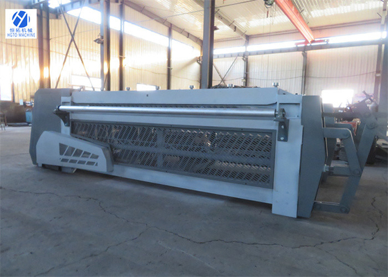 Anti Sismik Gabion Yapma Makinesi, 7.5kw Yatay Tel Çekme Makinesi