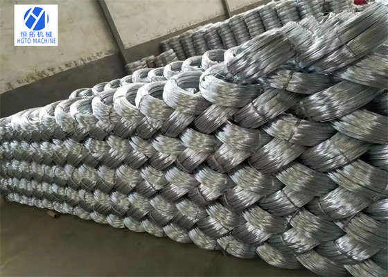 Sıcak Daldırma Galvanizli Bağlama Teli, Yanmaz 8 Ölçer Galvanizli Çelik Tel