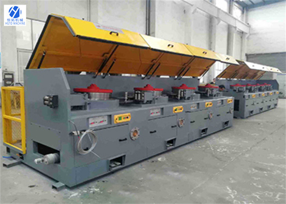 HGTO Çelik SS Kasnak Tel Çekme Makinesi PLC Otomatik Çok Amaçlı