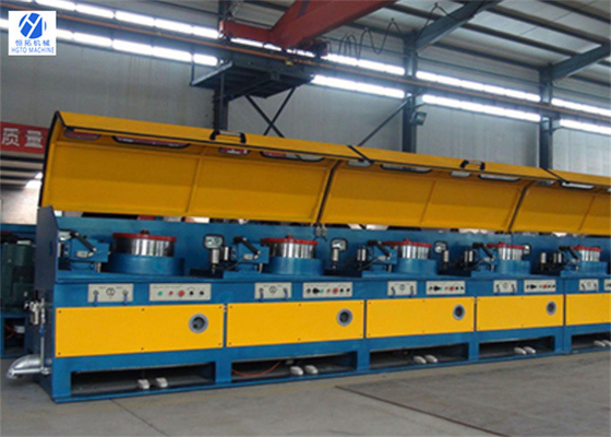HGTO Çelik SS Kasnak Tel Çekme Makinesi PLC Otomatik Çok Amaçlı